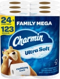 Charmin Ultra Soft Family Mega Roll 24-Pack $30