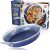 Granitestone Blue Nonstick 14″ Frying Pan with Lid  $24.43