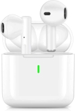 IPX5 Stereo Bass Bluetooth in Ear Earbuds with Noise Cancelling Mic  $6.99
