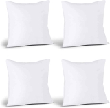 Set of 4 Utopia Bedding Throw Pillow (18″ x 18″)  $18.74