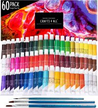 Crafts 4 All 60-Count Acrylic Paint Set $16