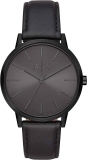 Armani Exchange Analog Black Dial Men’s Watch  $45.00
