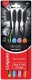 Colgate Slim Soft Charcoal Toothbrush 4-Pack $5.01