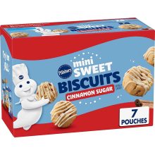 7-Count Pillsbury Mini Sweet Biscuits (Cinnamon Sugar, 10.5 oz Pouch)  $3.62