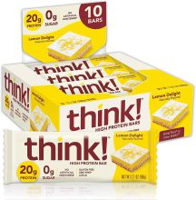 10-Count think! (thinkThin) High Protein Bars  $10.34