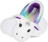 Jessica Simpson Girls Plush Slip On House Slippers with Memory Foam  $8.60