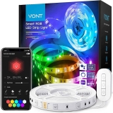 Vont Premium 5050 RGB LEDs Smart Strip Lights (16.4 Ft)  $11.99