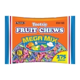 275-Count Tootsie Roll Fruit Chews Mega Mix 8 Flavor Value Bag, 4 lbs  $12.09