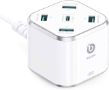 Boean PD 65W 5-Port Desktop USB Charging Station  $14.99