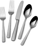 Mikasa Oliver 65-Piece 18/10 Stainless Steel Flatware Set with Serveware  $103.02