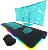 Everlasting Comfort RGB Gaming Mouse Pad $20