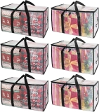 6-Pack Oversized Moving Bags with Reinforced Handles  $20.03