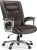 High Back Bonded Leather Office Chair w/ Cushion Armrests $120