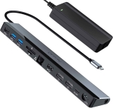 NewQ 12-in-1 USB-C Laptop Docking Station $65