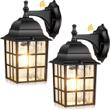 2-Pack Dusk to Dawn Outdoor Wall Lantern  $41.99