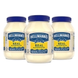 3-Pack Hellmann’s 30 oz Real Mayonnaise  $11.12
