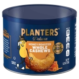 Planters Honey Roasted Whole Cashews 8.25oz Canister $5.72