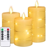 Paichi Flameless Battery Operated Flickering Valentines Candle $16.79