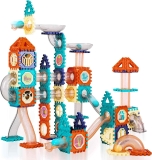 Moonsteps STEM Building Blocks Set for Kid 156pcs Snap Tiles $29.99