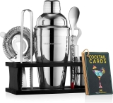 Mixology 8-Piece Bartender Kit with Black Stand $29.79