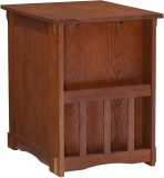 Powell Furniture Mission Oak Powell Magazine Cabinet Table $114.65