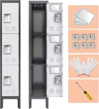 KAER 3-Tier Metal Lockers $160