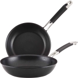 Anolon Smart Stack Hard Anodized Nonstick Frying Pan Set $48.00