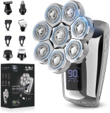 Zozoa 6-in-1 Floating 8D Electric Head Shaver for Bald Men $22.77