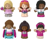 Fisher-Price Barbie Figure 6-Pack Little People Gift Set of Toys $10.30
