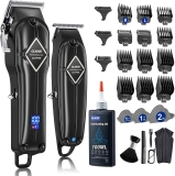 Glaker Professional Hair Clippers Trimmer Kit $48