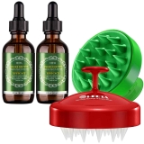 Heeta 2pcs Hair Scalp Massager Shampoo Brushes & 2pk Argan Oils $11.99