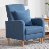 COLAMY Modern Upholstered Accent Chair Armchair $121.45