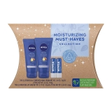 NIVEA Moisturizing Must Haves Hand Cream and Lip Balm 4-Pcs Gift Set $6.40
