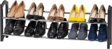 IRIS USA 10-Pair 2-Tier Shoe Rack $16