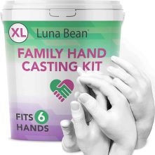 Luna Bean Huge Oversize XL Family Hand Casting Kit $48