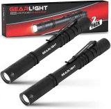 GearLight S100 LED Pocket Pen Light 2-Pack $18