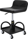 VEVOR Rolling Garage Stool 300lbs Capacity $48.09