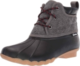 Skechers Women’s Pond-Lil Puddles-Mid Quilted Lace Up Duck Boot $29.99