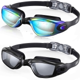 Aegend Swim Goggles 2-Pack $10.79