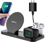 CANUVU 3 in 1 Fast Charging Station, Wireless Charger $12.99
