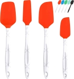 4-Pcs M Kitchen World Heat Resistant Silicone Spatula Set $6.24