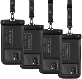 Pelican 4 Pack Marine IP68 Waterproof Phone Pouch/Case $38.43