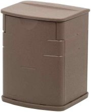 Rubbermaid Mini Resin Weather Resistant Outdoor Deck Box $31.99