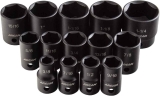 14-Pc Arcan 1/2-in Drive Shallow Impact Socket Set $15.87
