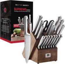 Master Maison 19-Piece Premium Kitchen Knife Set $59.99