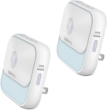 2-Pack ZISUYU Motion Sensor Indoor Plug-in Night Light $9.59