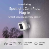 Introducing Ring Spotlight Cam Plus Plug-in Two-Way Talk $129.99