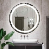 KLC Round 24-inch LED Mirror w/Smart Touchless Sensor $95.99