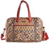 Maison d Hermine Cotton Quilted Travel Duffel Weekend Bag $68.79