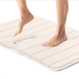 Gorilla Grip 36″ x 24″ Memory Foam Bath Rug $12